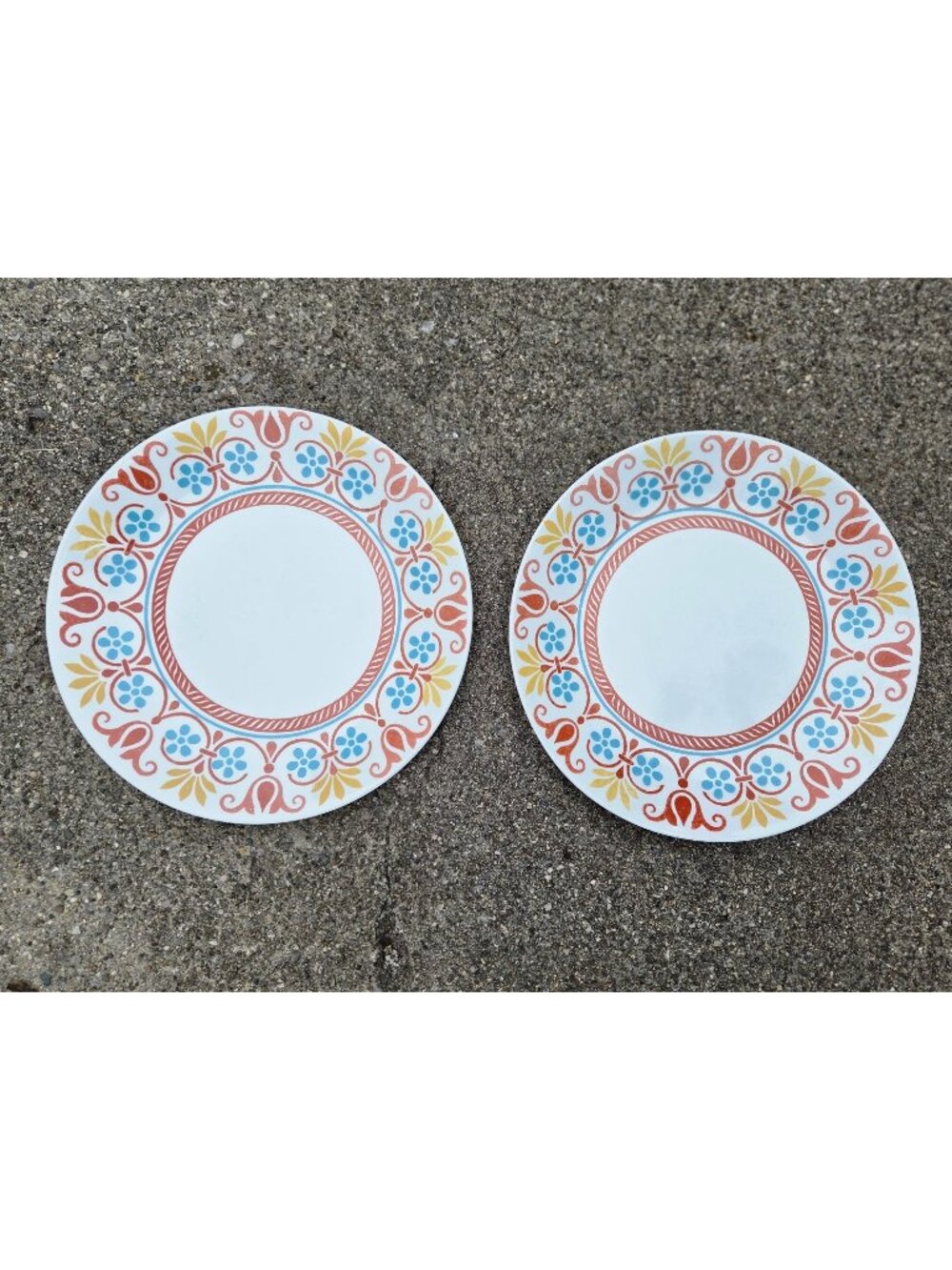 2 Corelle Terracotta Dreams 10.25" Dinner Plates